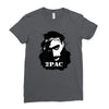tupac (4x) Ladies Fitted T-Shirt