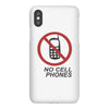 no cell phones iPhoneX