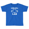 this girl loves her lab Toddler T-shirt