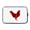 chiken red Laptop sleeve