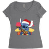 Ohana Women's Triblend Scoop T-shirt