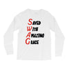 saved with amazing grace Long Sleeve Shirts