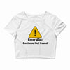 not found Crop Top