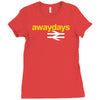 away days Ladies Fitted T-Shirt