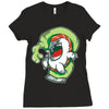 salmon likes wasabi Ladies Fitted T-Shirt