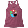 zentao symbol as evolution of the tao (yin yang) Racerback Tank