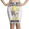 snoring gentleman Pencil Skirts