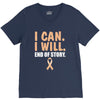 I Can I Will End Of The Story V-Neck Tee