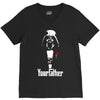funny stars wars godfather parody yourfather mens V-Neck Tee