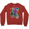 pop biker Crewneck Sweatshirt