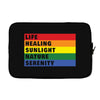 Life Healing Sunlight Nature Serenity Laptop cover