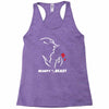 beauty and the beast Racerback Tank