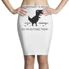 internet is broken game funky Pencil Skirts
