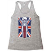 british biker Racerback Tank
