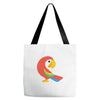 brids red Tote Bags