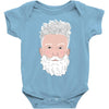 Jake Paul Santa Face Baby Onesie