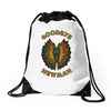 goodbye, newman Drawstring Bags