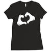 love Ladies Fitted T-Shirt