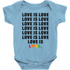 Love Is Love Baby Bodysuit