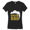 brew dad Women's V-Neck T-Shirt