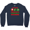 ocd obsessive christmas disorder Crewneck Sweatshirt