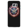 cotton captain america shield distressed, ideal gift or present Samsung Galaxy S7 Case