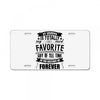 My Grandma Totally Most Favorite History Forever License Plate