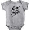 low and slow Baby Bodysuit