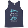 Mom Great Job I'm Awesome Love Happy Mother's Day Tank Top