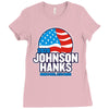 johnson hanks 2020 Ladies Fitted T-Shirt