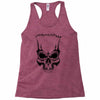stupid skull Racerback Tank