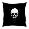 space skull Throw Pillow