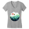 roundscape Women's V-Neck T-Shirt