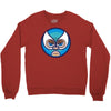 lucha libre   blue Crewneck Sweatshirt