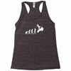 moto cross free style evolution cool Racerback Tank