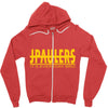 jake paulers yellow Zipper Hoodie