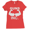 guns inc Ladies Fitted T-Shirt