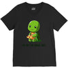 ninja diet (green) V-Neck Tee