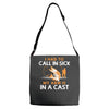 arm in cast Adjustable Strap Totes