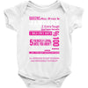 quens are born in january Baby Bodysuit