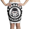 badass bad angry primate Pencil Skirts