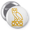 OWL-OVO Pin-back button