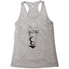 sad, rain heard Racerback Tank