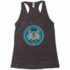 wolf nice Racerback Tank