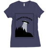 I Want To Believe (f243) Ladies Fitted T-Shirt