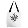 aspire to inspire Tote Bags