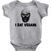 i eat vegans Baby Bodysuit