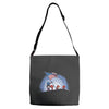 raising the flag Adjustable Strap Totes
