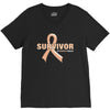 Survivor Of Uterine Cancer V-Neck Tee