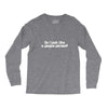 do i look like a people person Long Sleeve Shirts
